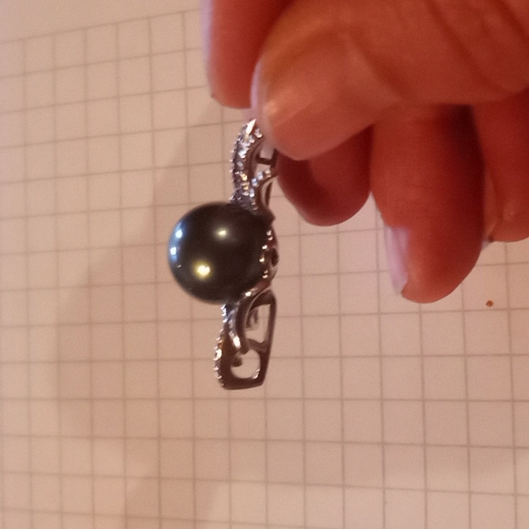 Tahitian pearl pendant - Picture 5 of 6